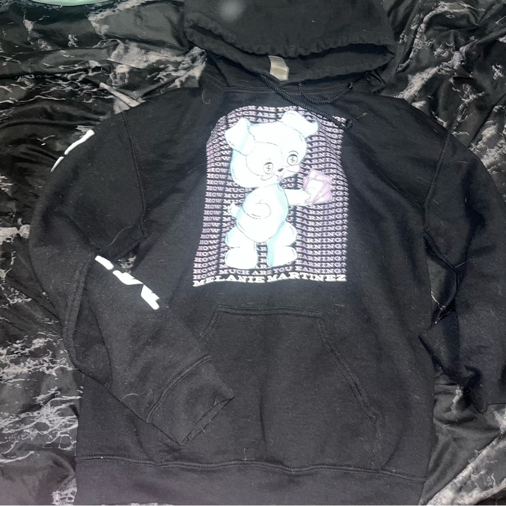 Melanie Martinez Black puppy dog how much are you earning? Hoodie size small